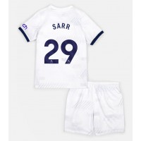 Camisa de time de futebol Tottenham Hotspur Pape Matar Sarr #29 Replicas 1º Equipamento Infantil 2023-24 Manga Curta (+ Calças curtas)